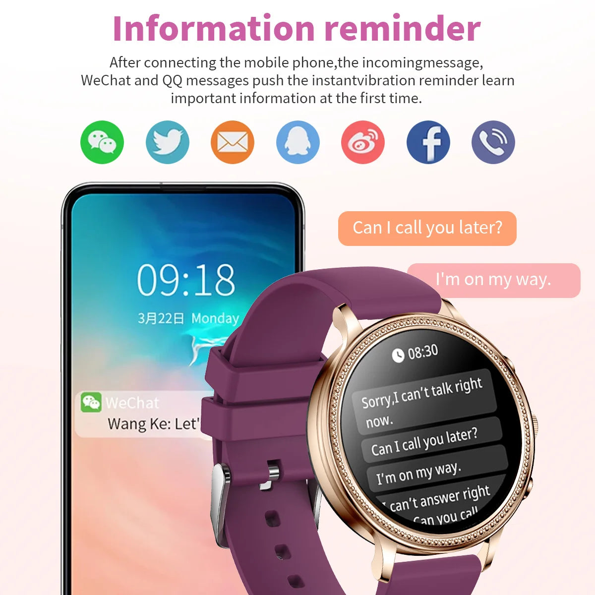 LIGE Luxury Smart Watches