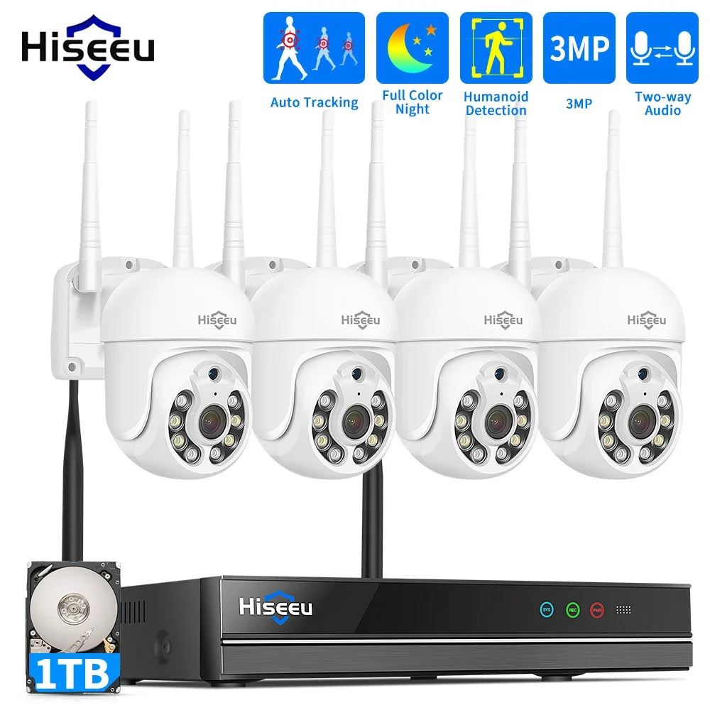 New Hiseeu 5MP WiFi CCTV Camera