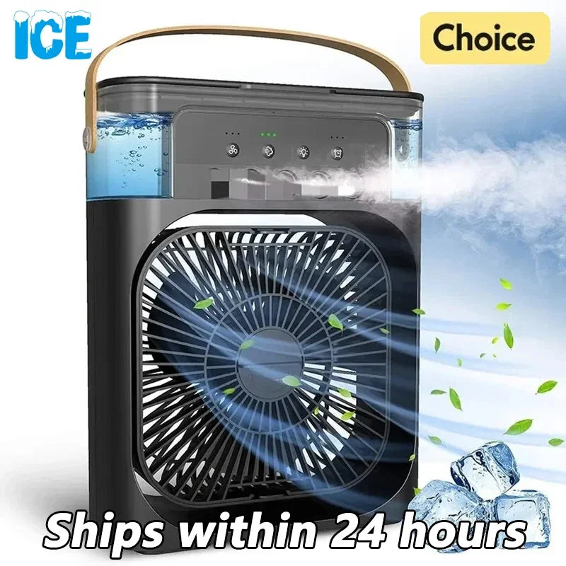 Portable Water Mist Electric Humidifier Fan