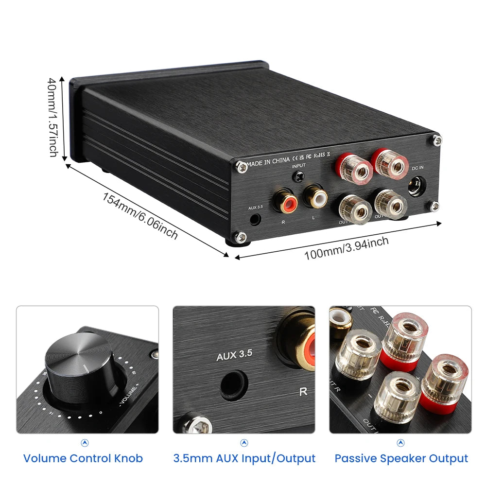 AIYIMA A07 TPA3255 Power Amplifier