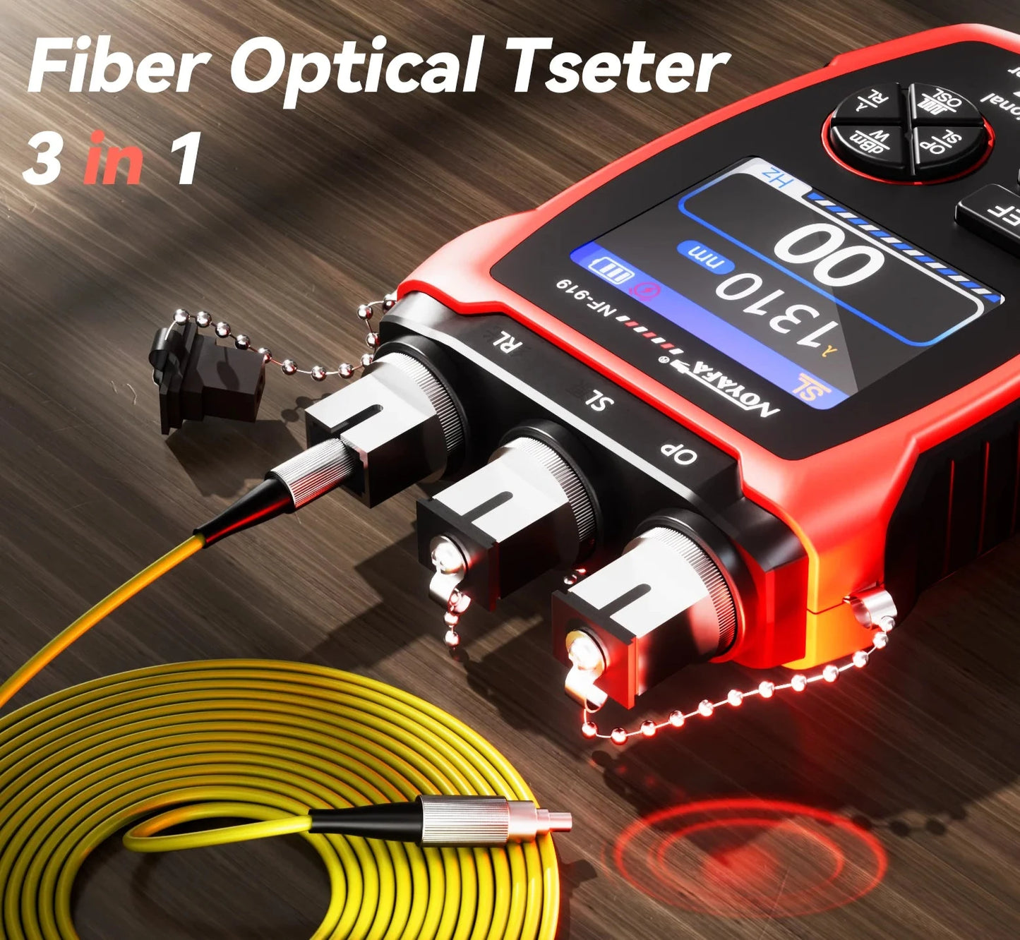 NF-919 Mini Optical Power Meter Visual Fault Locator Network Cable Test