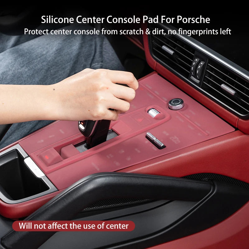 New Silicone Center Console Pad