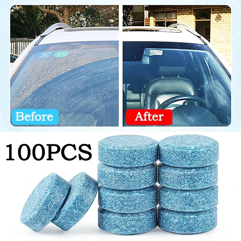 Auto Wiper Glass Solid Cleaning Concentrated Tablets Detergent