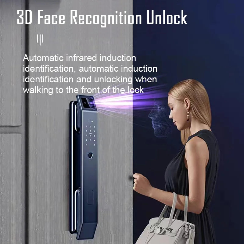 3D Face Recognition Unlock Digital Door Lock