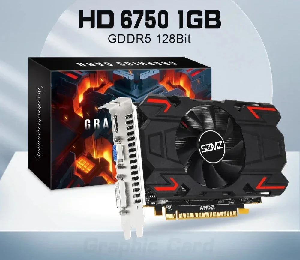 SZMZ GDDR5 HD 6750 Graphics card