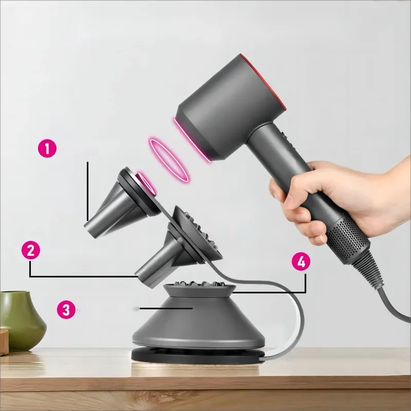 Hair Dryer Rack Table Top Dyson Metal Hanger Vertical Hair Dryer