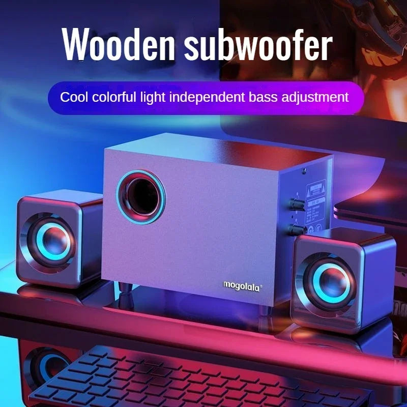 USB Wired Bluetooth Computer Speaker