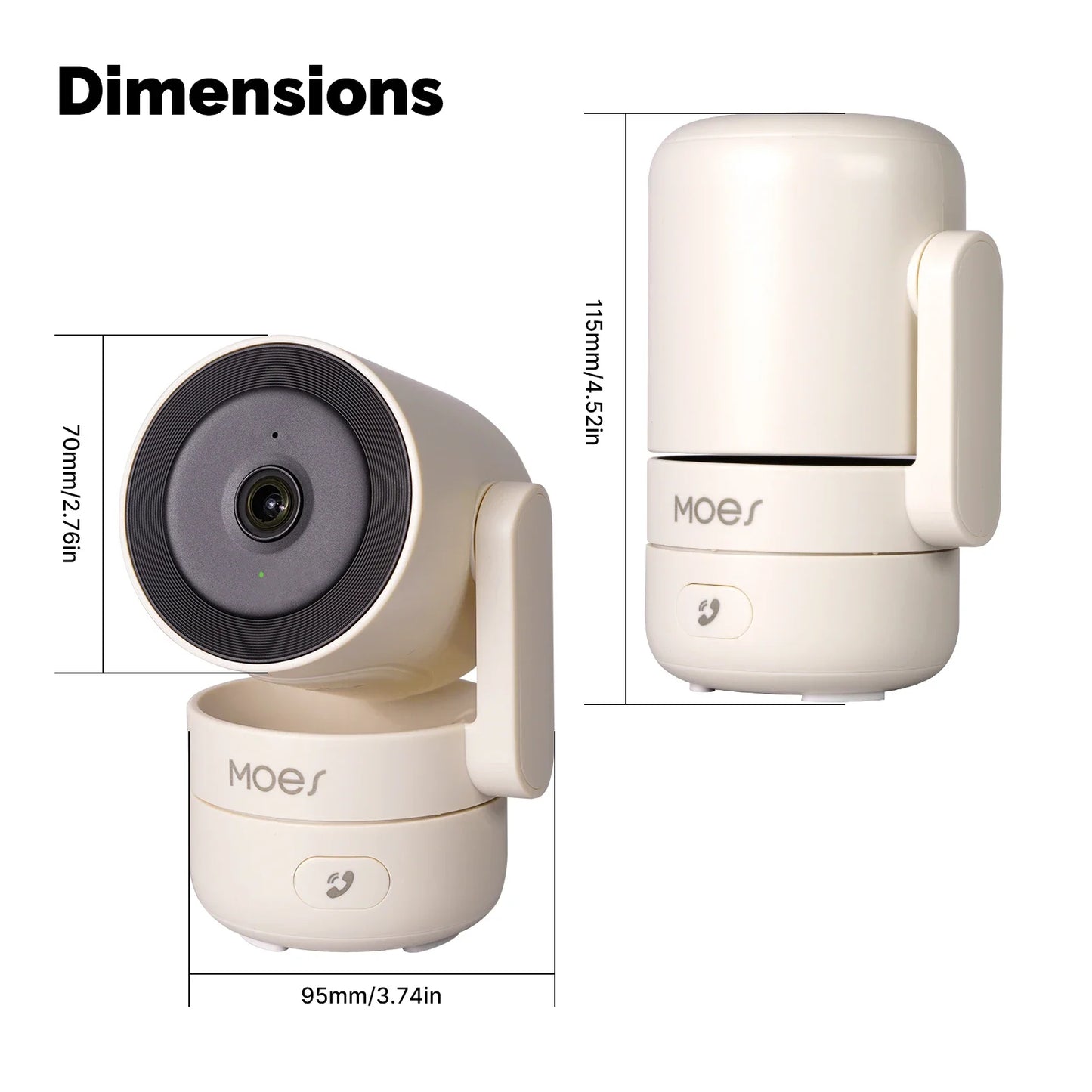 Indoor Pan/Tilt Smart Security Camera