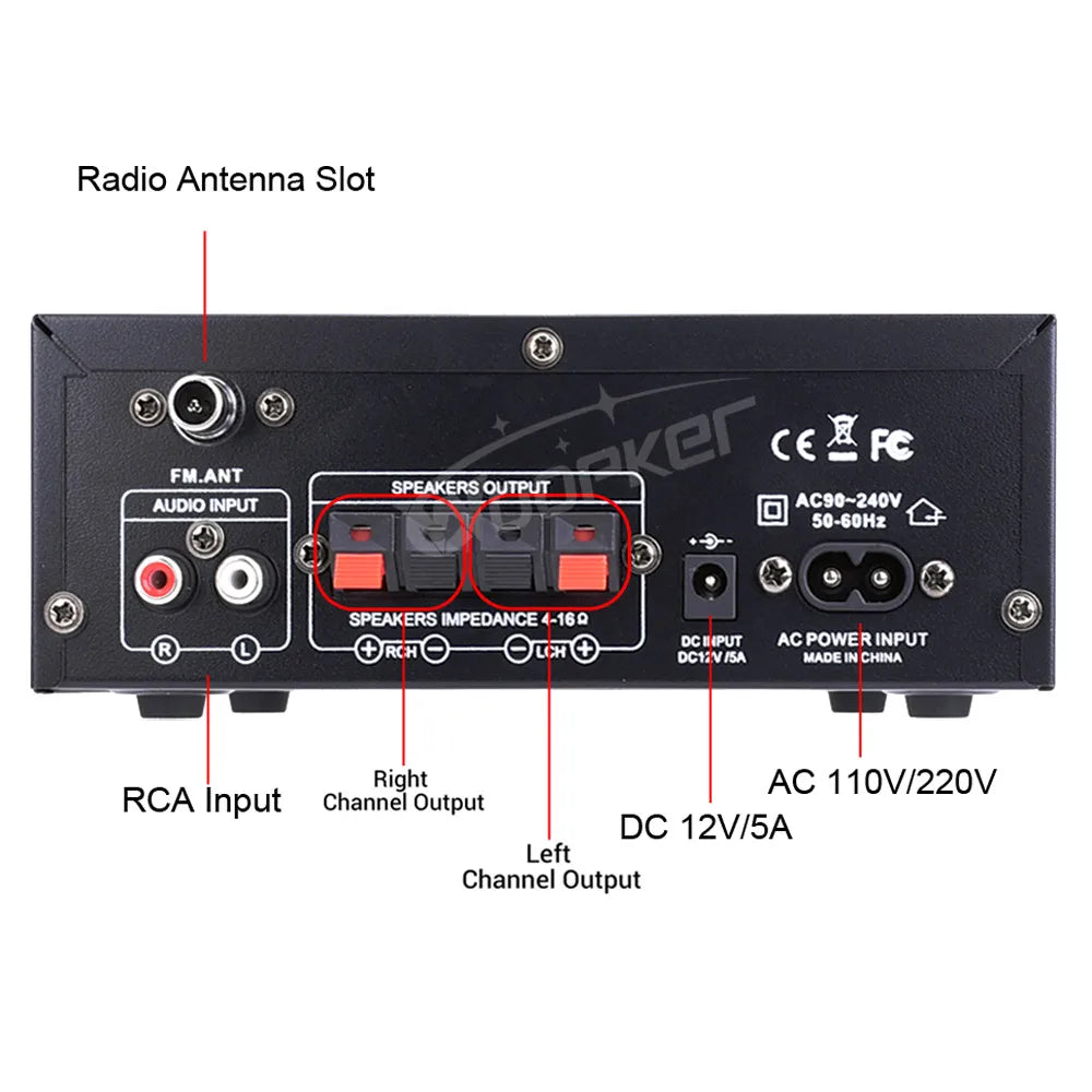 New Woopker AK45 HiFi Digital Amplifier