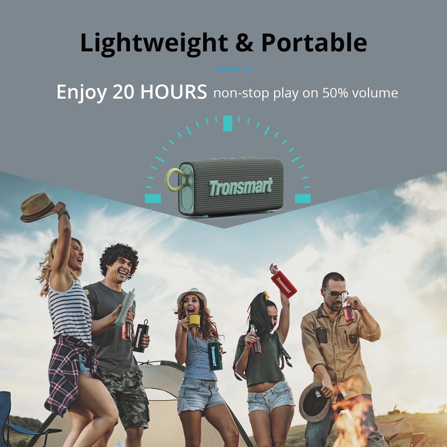 Original Tronsmart Trip Bluetooth 5.3 Speaker