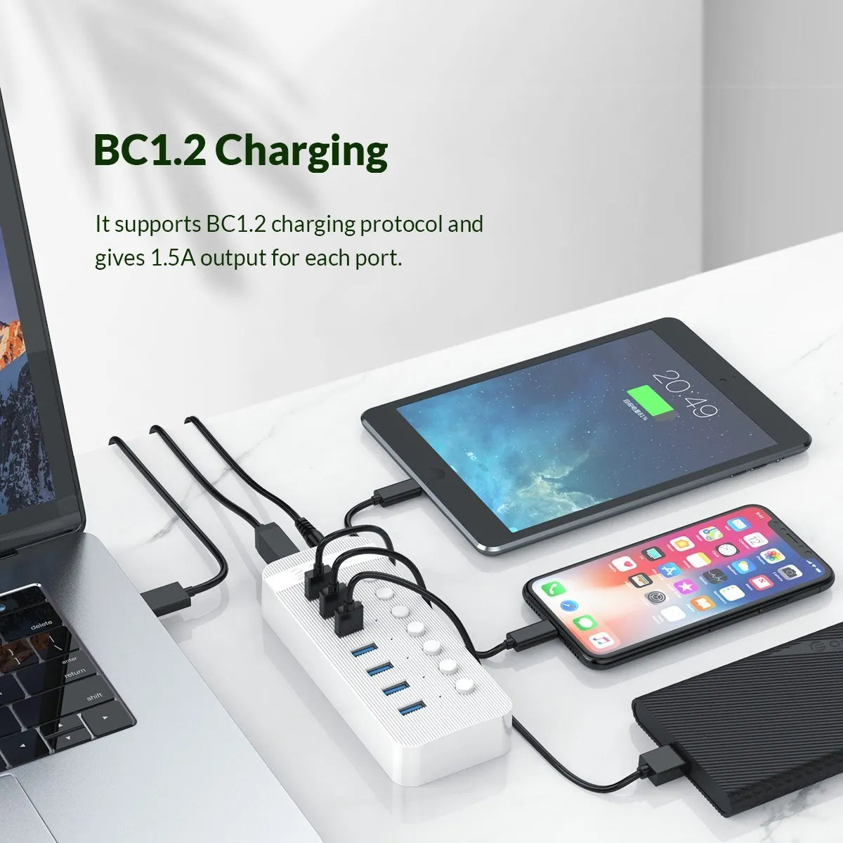 New 12V Power Adapter Support Charger