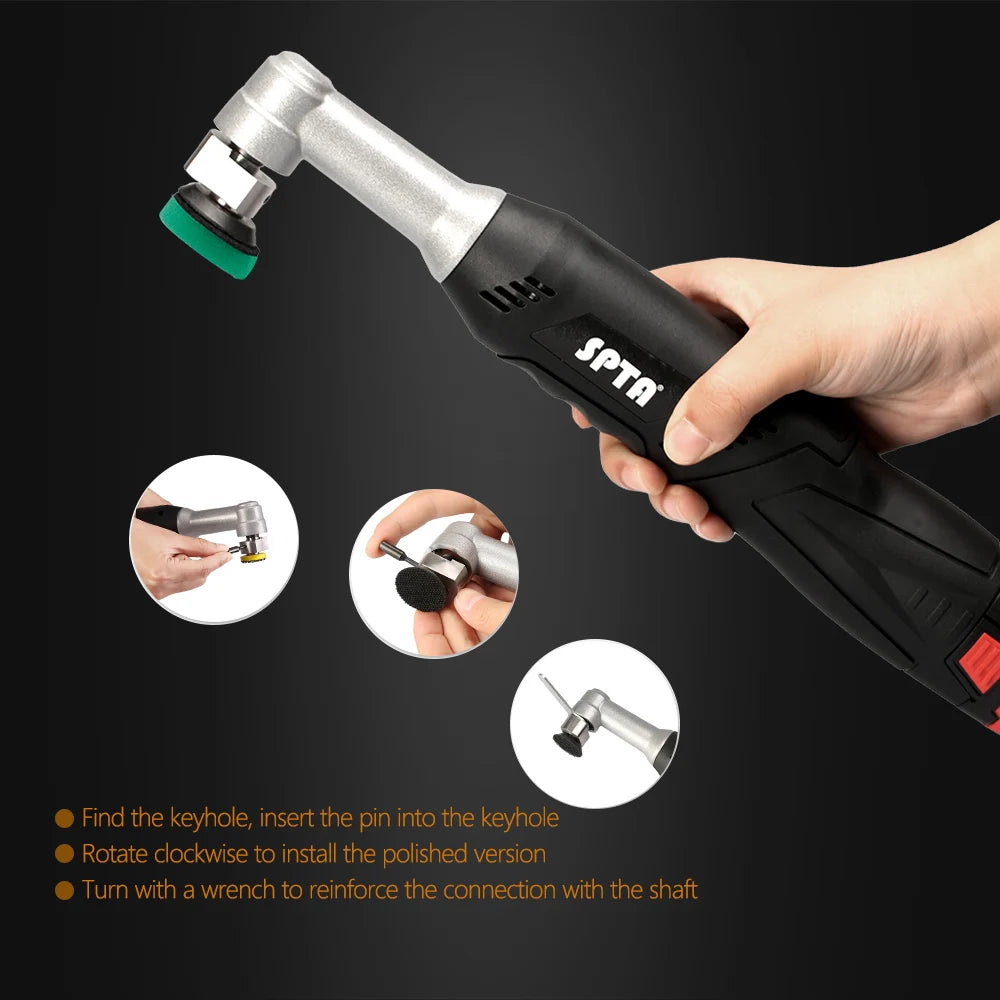 12V Cordless Mini Car Polisher Machine