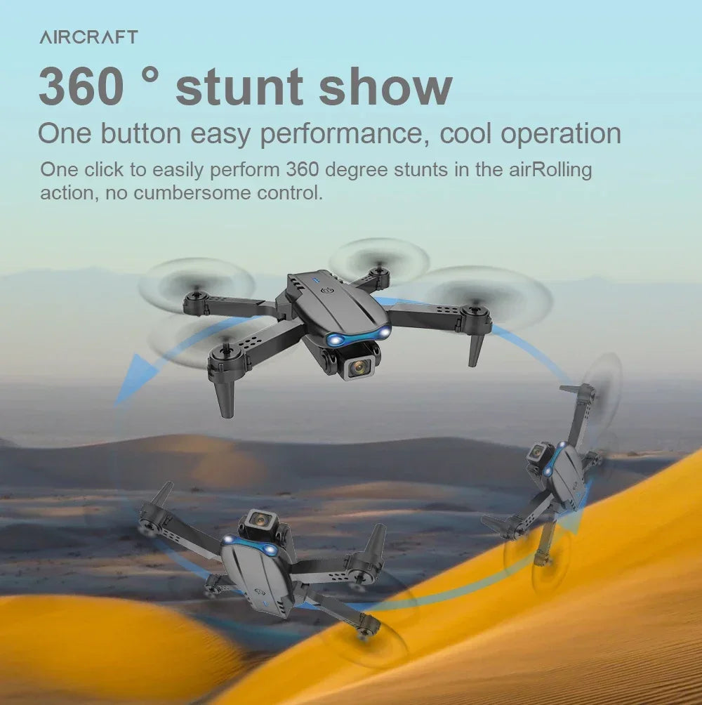 Professional 4K Dual Camera WIFI Optical Flow Drone