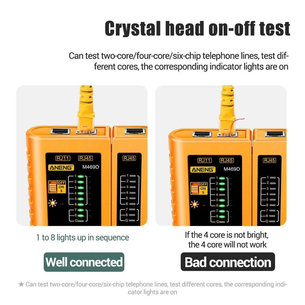 ANENG M469D RJ45 Cable lan tester