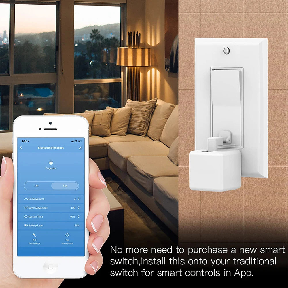 Tuya Smart Home Finger Bluetooth Robot Smart Switch