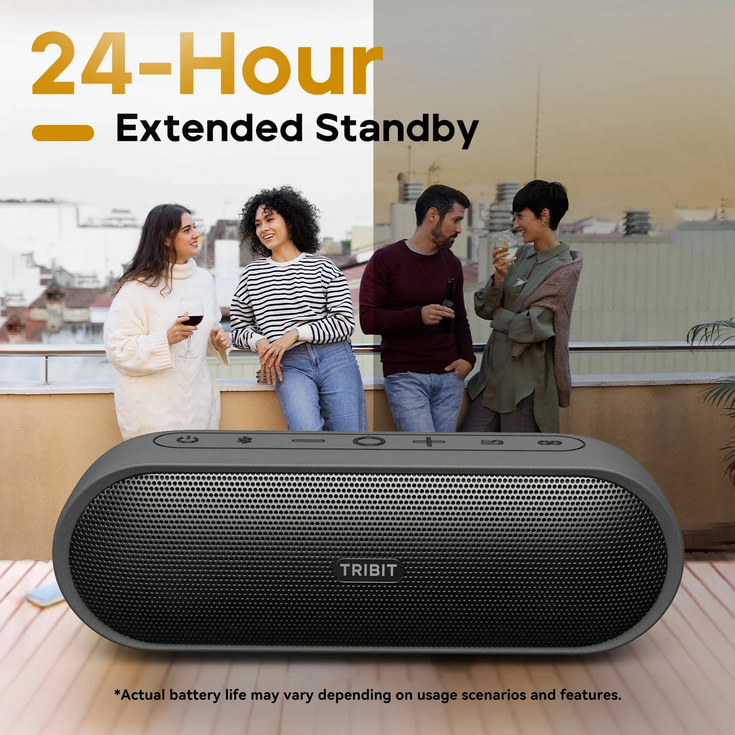 TRIBIT XSound Plus 2 Portable Bluetooth Speaker