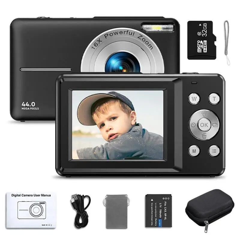 HD 2.4 inches 1080P digital Camera Rechargeable Cameras