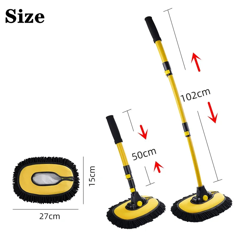 Long Handle Retractable Car Wash Mop