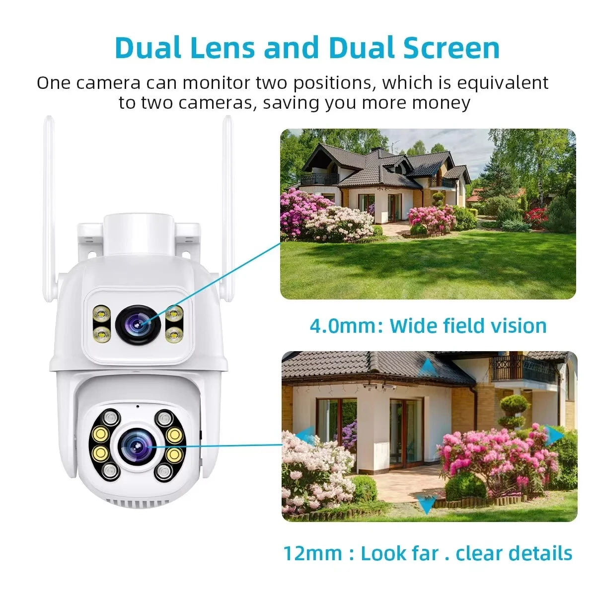 BELIA 8MP 4K PTZ Wifi Camera