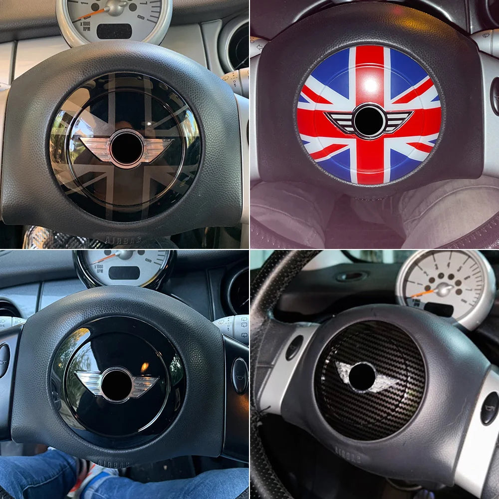 Car Steering Wheel Center Panel Car Sticker