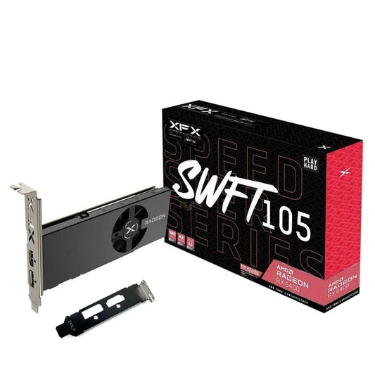 New XFX RX 6400 4GB ITX Low Profile Graphics Card