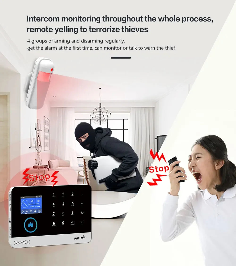 Home Wireless Security Device