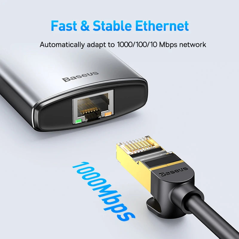 Baseus USB Hub Type C to HDMI-compatible USB 3.1 Hub Adapter