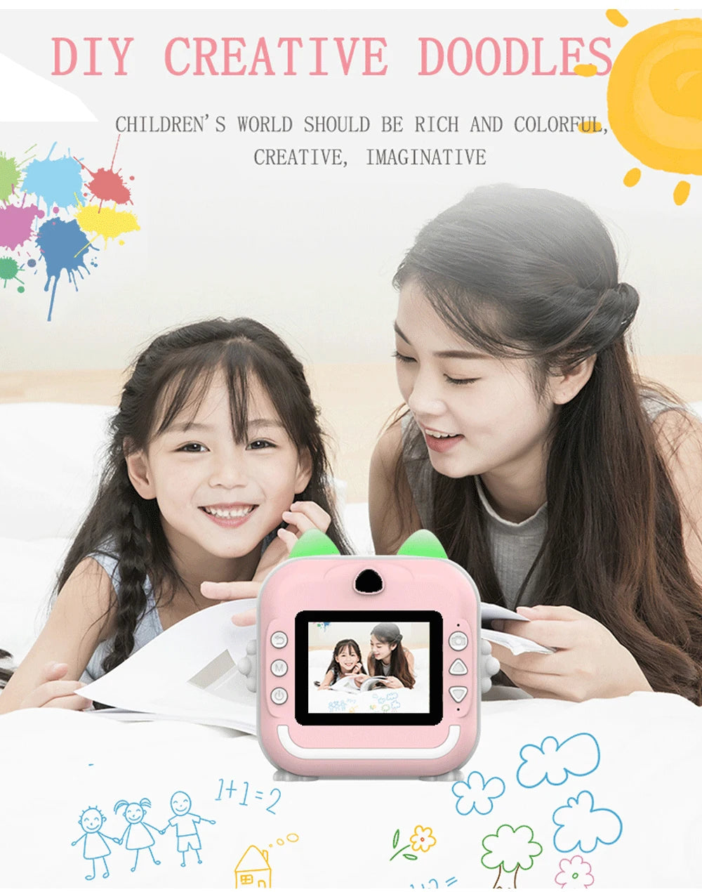 Kids Instant Print Camera