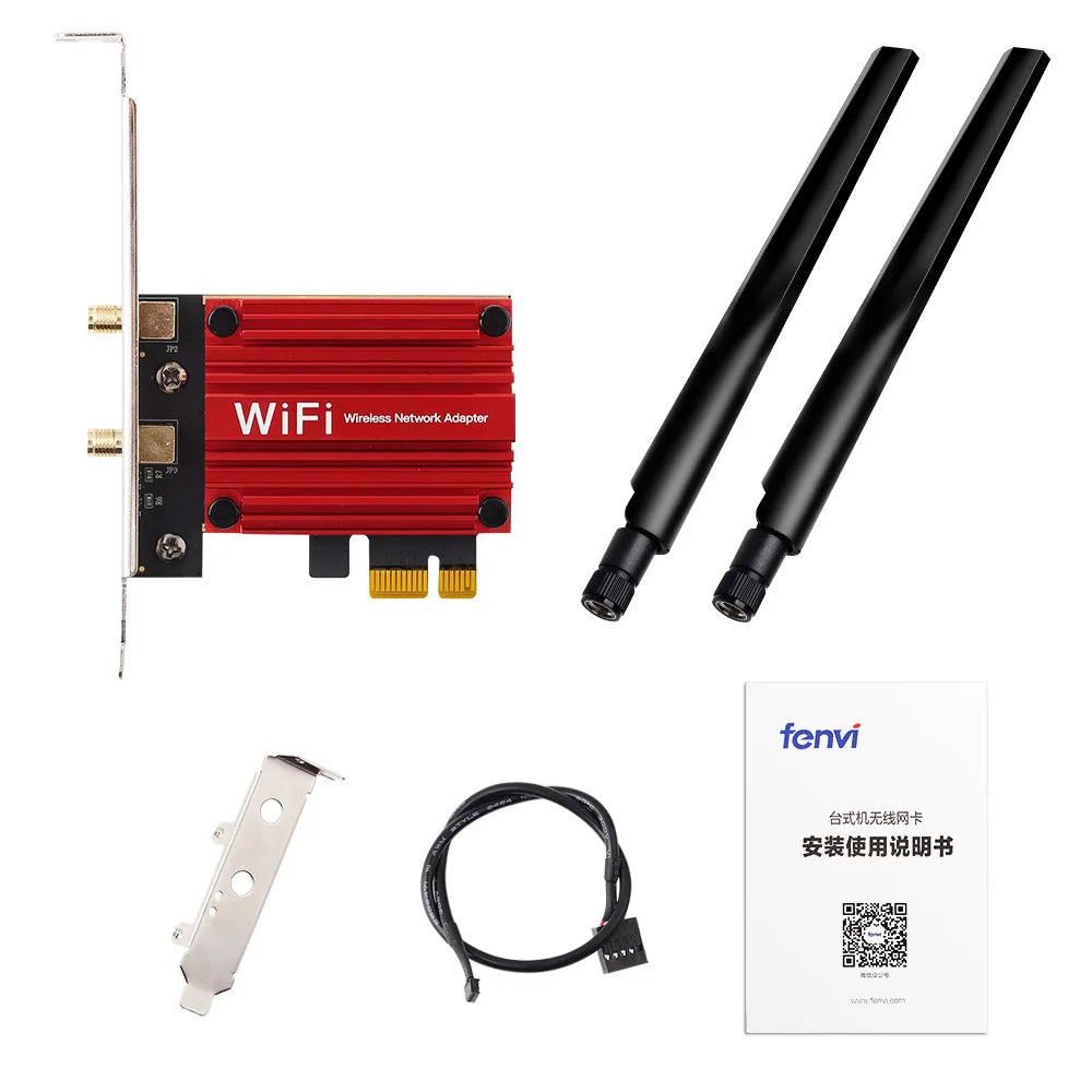 WiFi 6E 5400Mbps PCIe Adapter