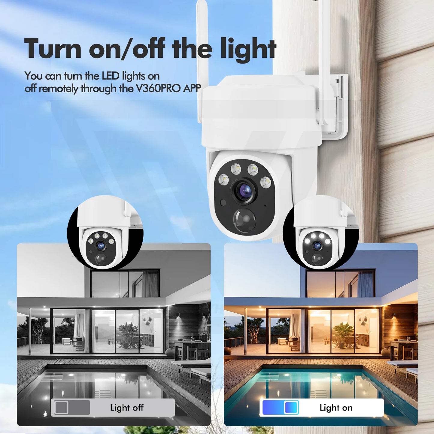 5MP IP Solar Power WiFi Camera