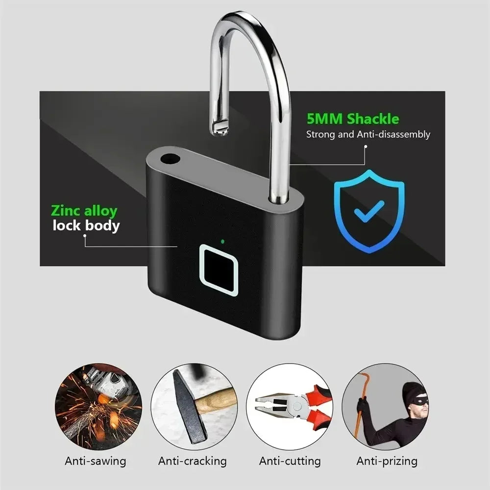 Smart Waterproof Anti-theft Padlock