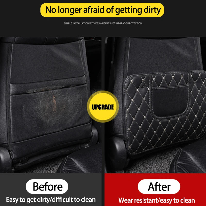 Anti-Kick Mats Auto Seat Back Protector Cover