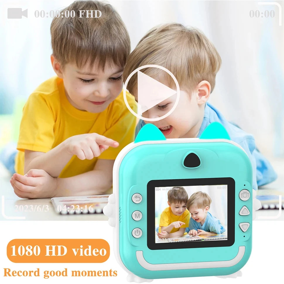 Kids Instant Print Camera