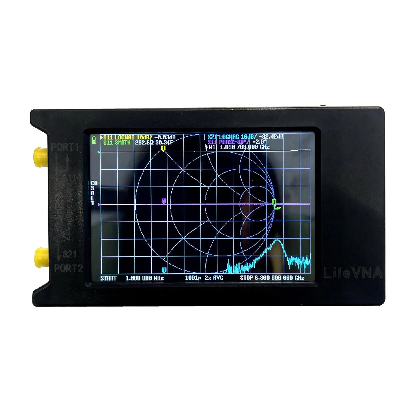 New LiteVNA-64 50KHz-6.3GHz LiteVNA