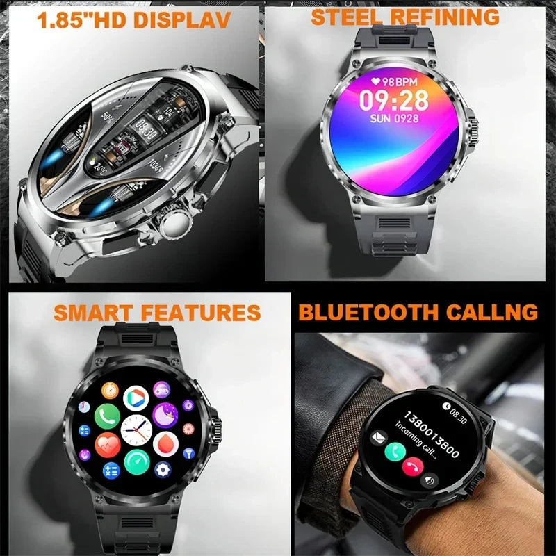 Xiaomi Huawei 1.85"ultra HD Bluetooth Call Smart Watch