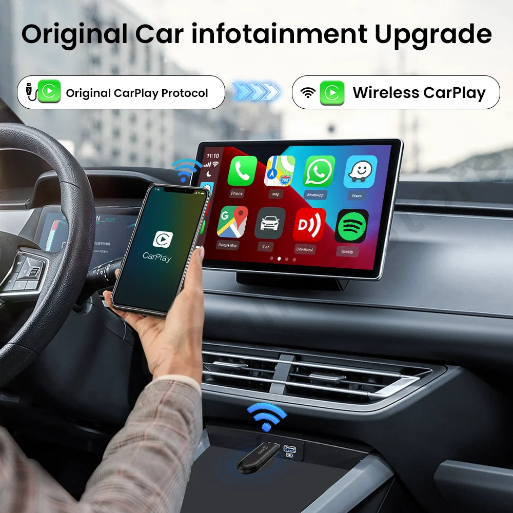 New Carlinkit Mini SE Wireless Carplay Adapter