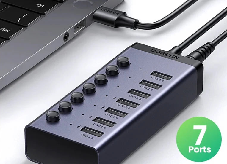 UGREEN USB C Hub 5Gbps 7 Ports USB3.0 Splitter