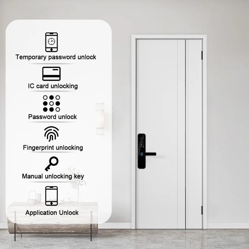 XSDTS Tuya Wifi Digital Electronic Smart Door Lock