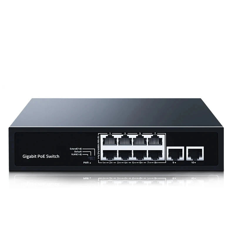 LIANGUO 8 Port Gigabit POE Switch