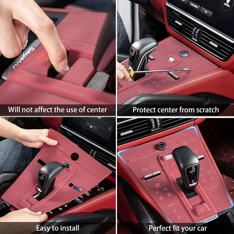 New Silicone Center Console Pad