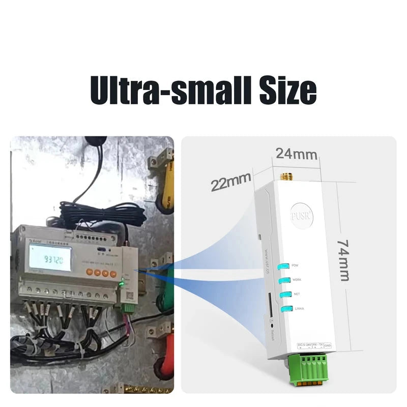 4G Modem RS485 to Cellular Modbus Gateway