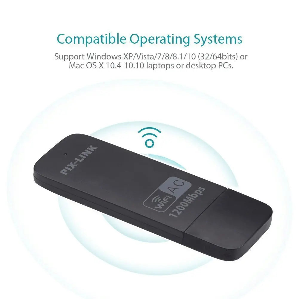 PIXLINK LV-UAC04 1200Mbps USB WiFi Adapter